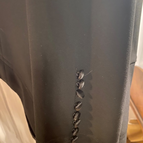 Joseph Ribkoff Tuxedo Jacket Size 14 Black - Picture 3 of 7